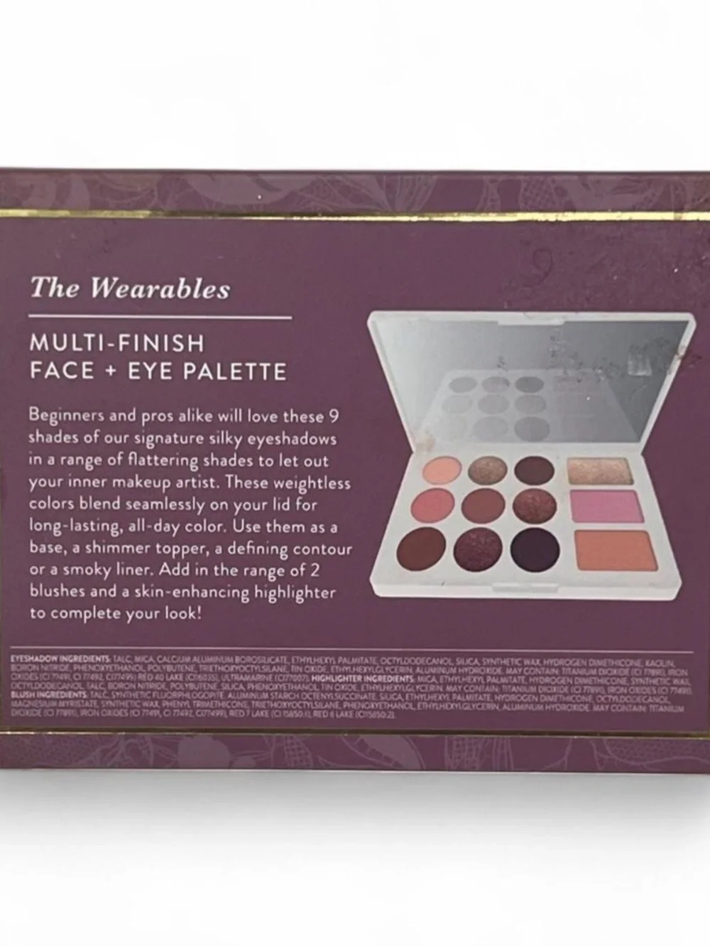 Laura Geller Blushed & Blooming Face & Eye Palette NWT Sealed | 9 Eyeshadows, 2